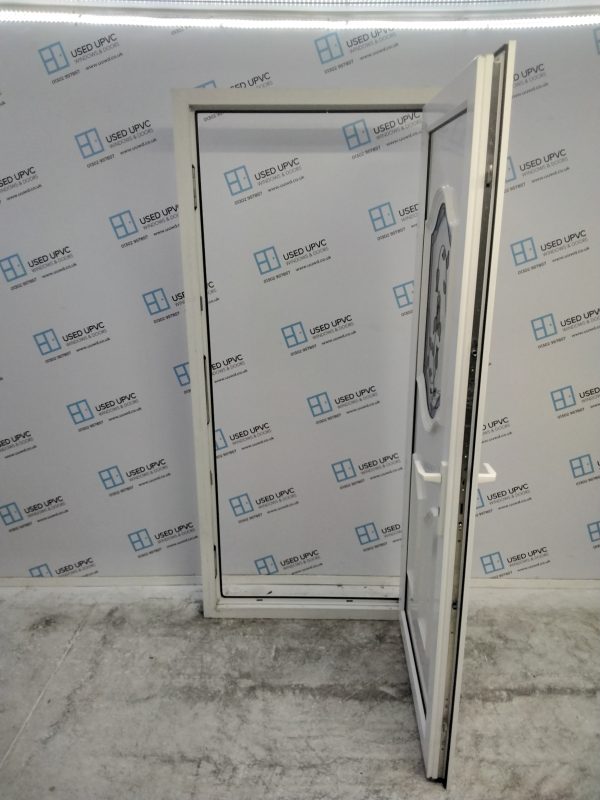 Used White Upvc Back Door 930mm x 2070mm 0734 - Image 3