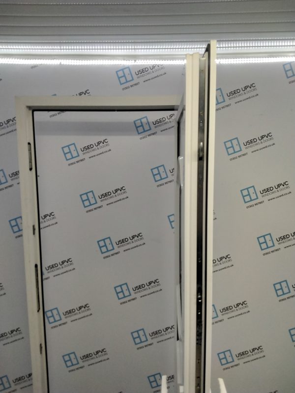 Used White Upvc Back Door 930mm x 2070mm 0734 - Image 4