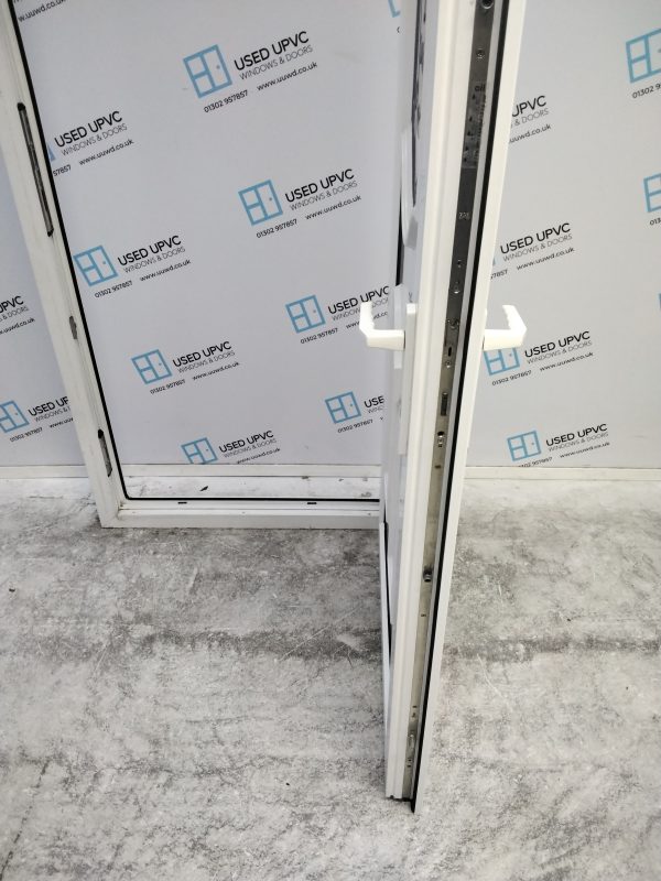 Used White Upvc Back Door 930mm x 2070mm 0734 - Image 5