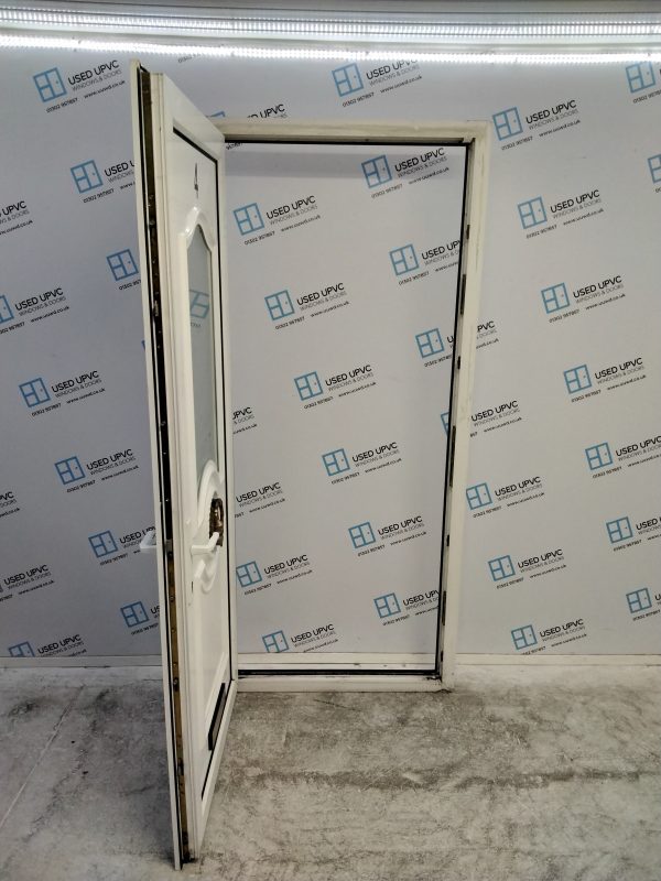 Used White Upvc Front Door 925mm x 2085mm 0741 - Image 3