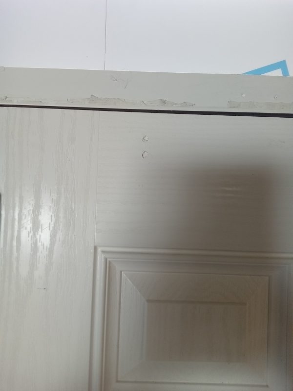 Used White Composite Front Door 880mm x 2060mm 0754 - Image 2