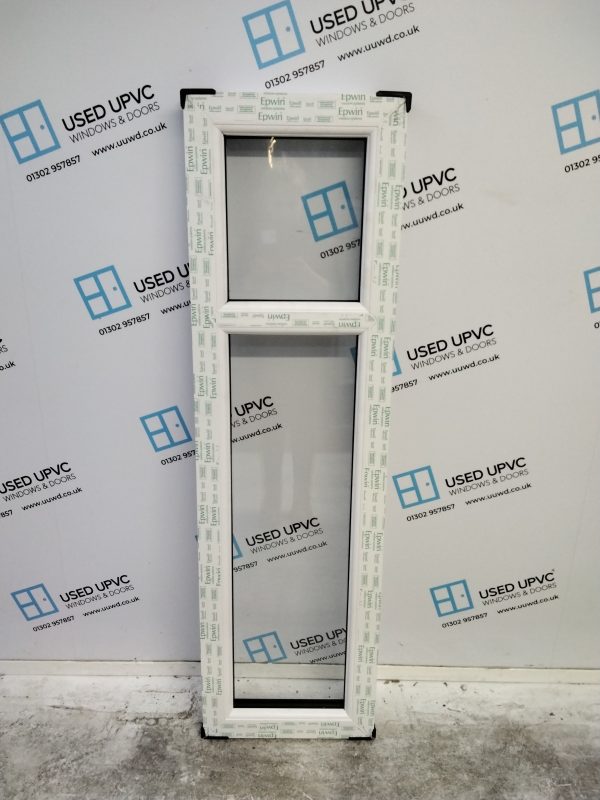 Brand New White Upvc Window 400mm x 1390mm C7055
