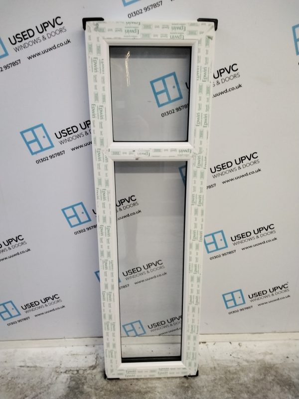 Brand New White Upvc Window 400mm x 1390mm C7055 - Image 2