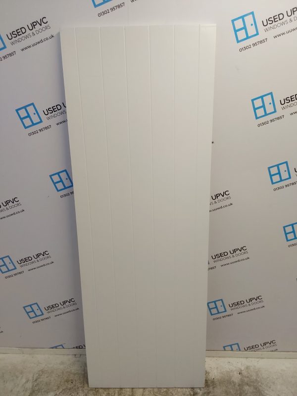 Used White Upvc Back Door Panel 630mm x 1785mm x 28mm UDP0046