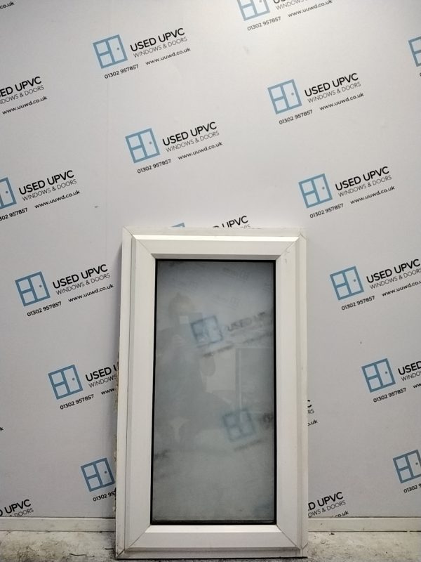 Used White Upvc Window 585mm x 1025mm W0152