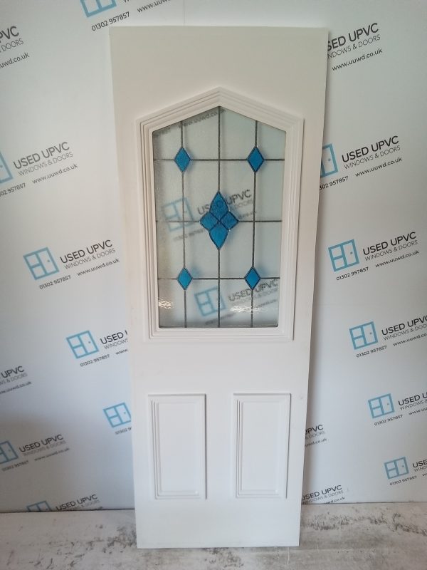 Used White Upvc Back Door Panel 630mm x 1800mm x 28mm UDP0031 - Image 2