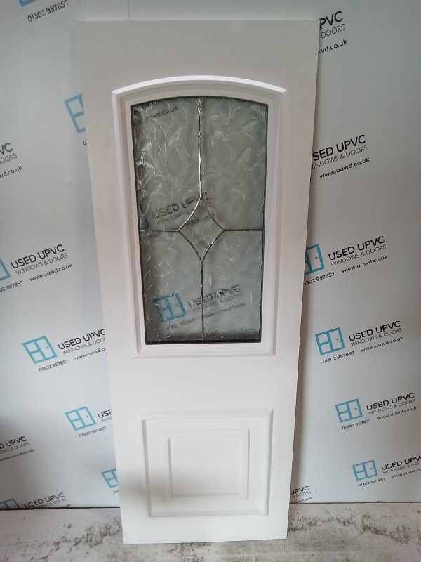Used Rosewood Upvc Back Door Panel 645mm x 1795mm x 24mm UDP0031 - Image 2