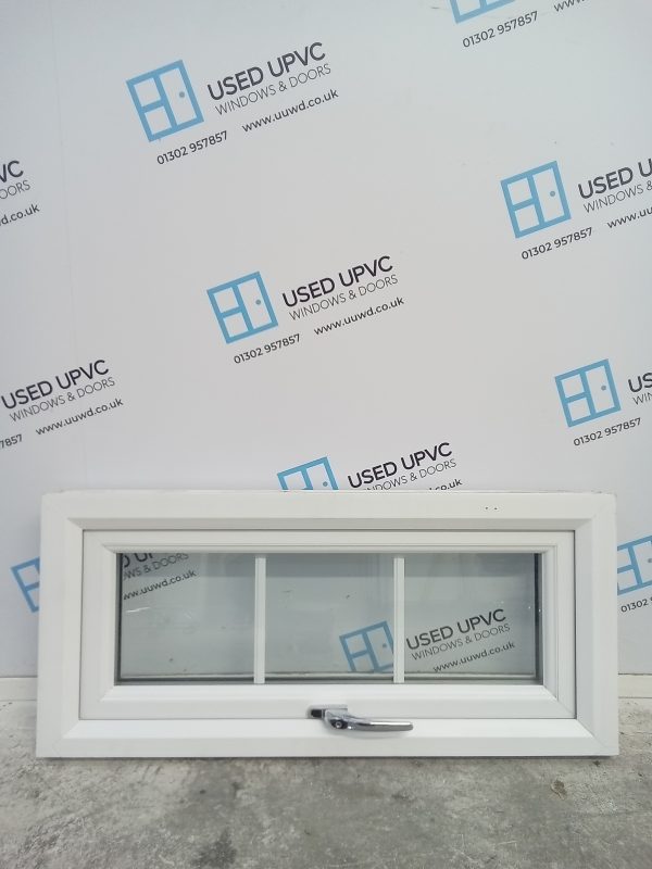 Used White Upvc Window 920mm x 415mm W0125 - Image 6