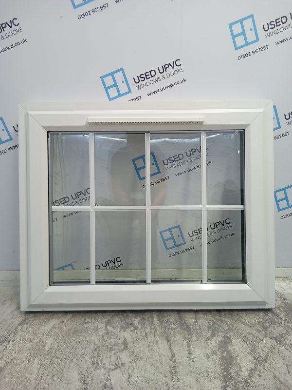 Used White Upvc Window 910mm x 745mm W0077