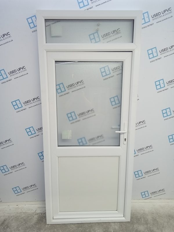 Used White Upvc Back Door 950mm x 2200mm 0662