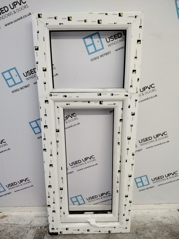 Brand new White Upvc Window unglazed 540mm x 1325mm USW041 - Image 4