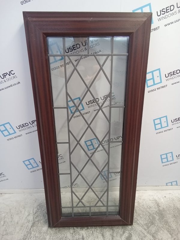Used Woodgrain Upvc window 595mm x 1310mm W0077