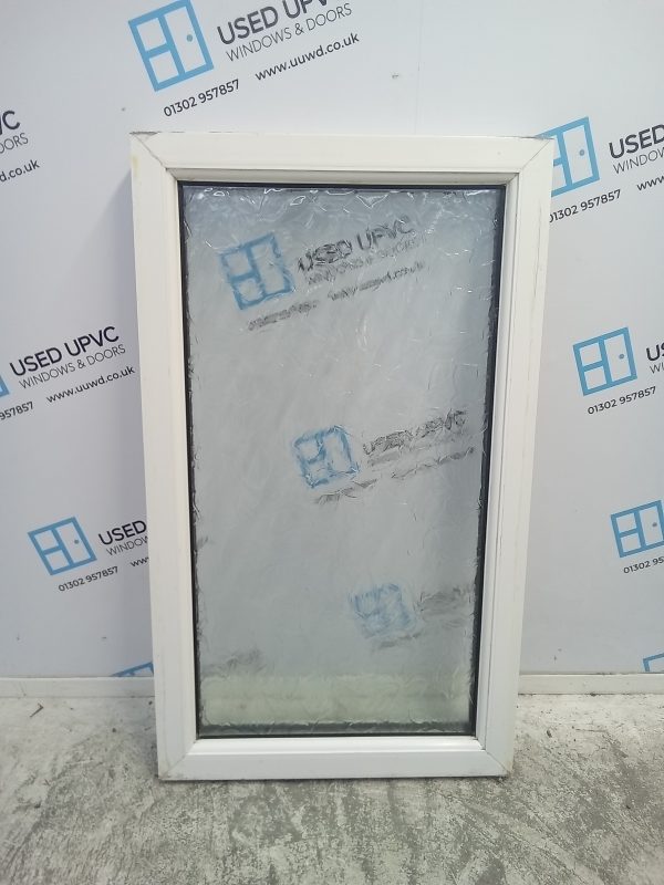 Used White Upvc Window 590mm x 1000mm W0092 - Image 2