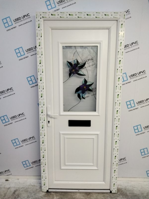 Brand New White Upvc Outward Opening Ex Display Front Door 905mm x 2020mm ND50 - Image 2