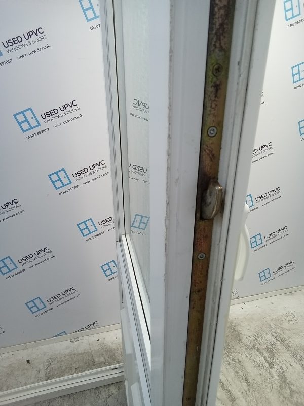 Used White Upvc Stable Back Door 910mm x 2040mm 0241 - Image 9