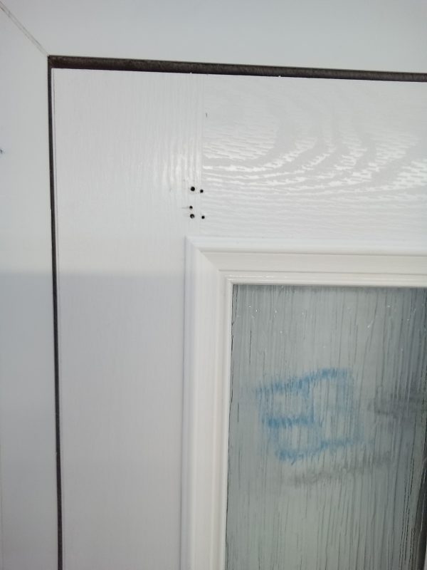 Used White Composite Front Door 905mm x 2045mm 0731 - Image 5