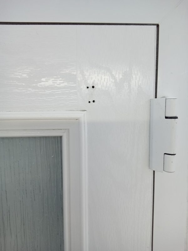 Used White Composite Front Door 905mm x 2045mm 0731 - Image 6