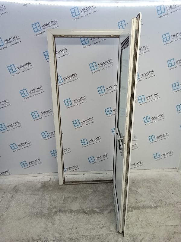 Used White Upvc Front Door 885mm x 2055mm 0769 - Image 3
