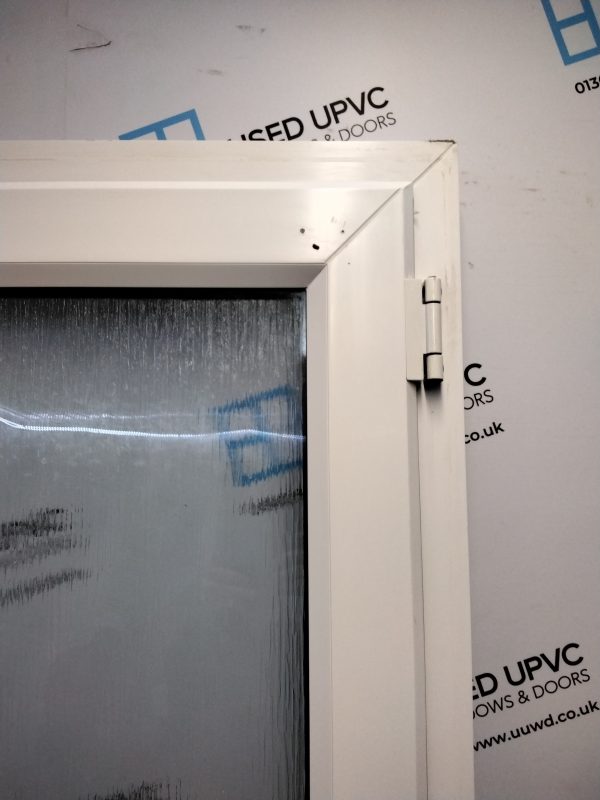 Used White Upvc Front Door 885mm x 2080mm 0802 - Image 8