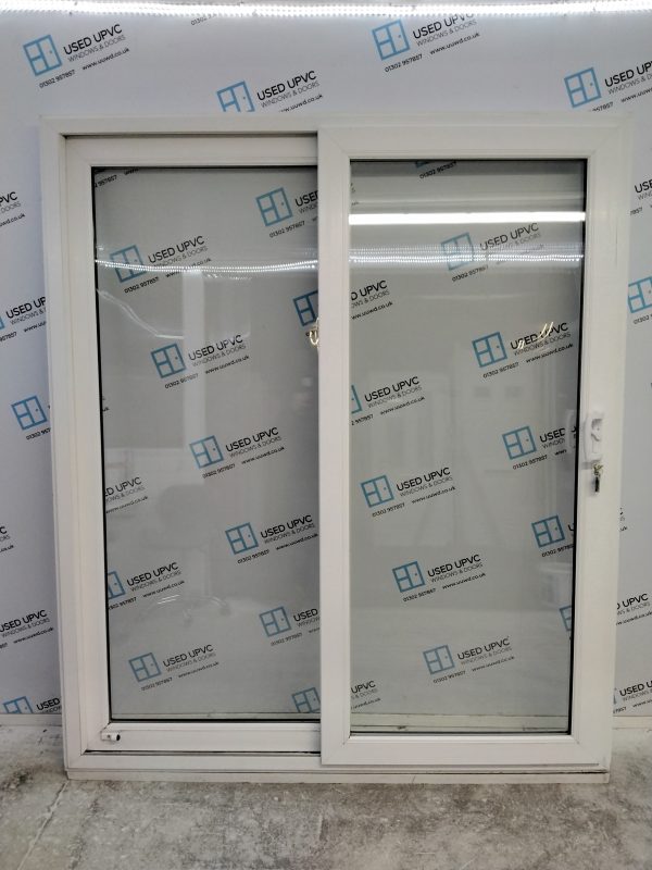 Used White Upvc Sliding Patio Doors 1750mm x 2070mm EA4 - Image 2