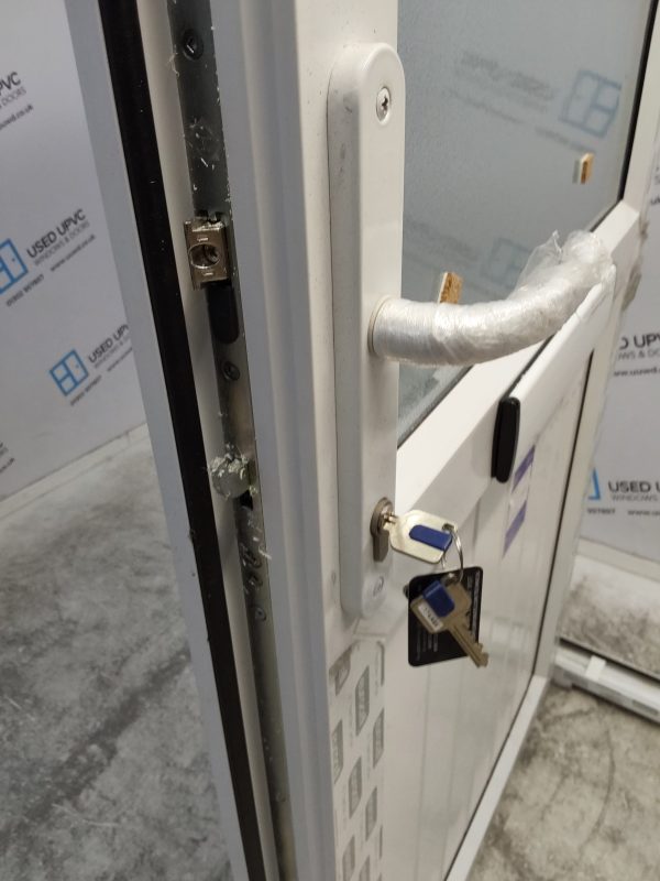 Brand New White Upvc Front Door And Toplight (onwards opening) 900mm x 2295mm ND14 - Image 6