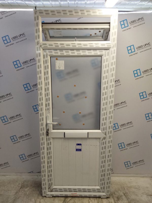 Brand New White Upvc Front Door And Toplight (onwards opening) 900mm x 2295mm ND14 - Image 4