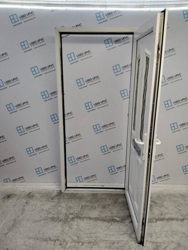 Used White Upvc Front Door 930mm x 2090mm 0598 - Image 3
