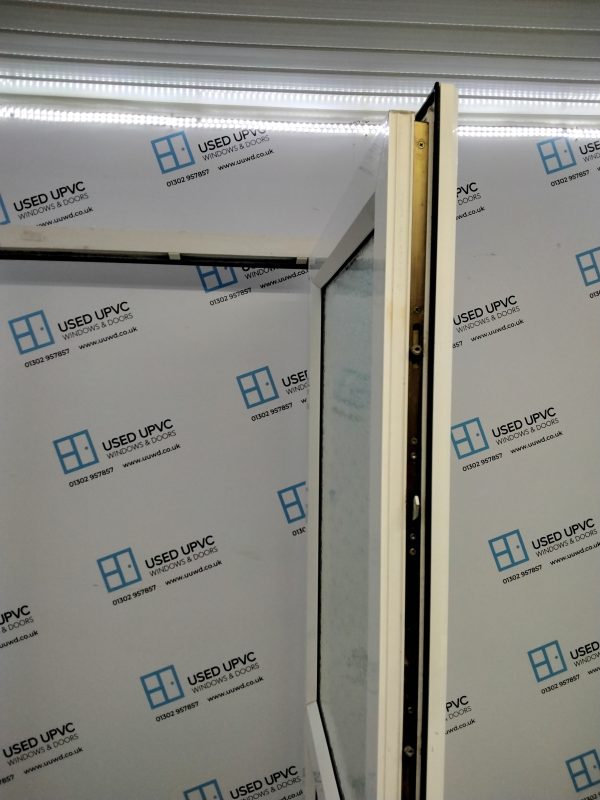 Used White Upvc Back Door 930mm x 2030mm (Reduce To 910mm x 2030mm) 0774 - Image 4