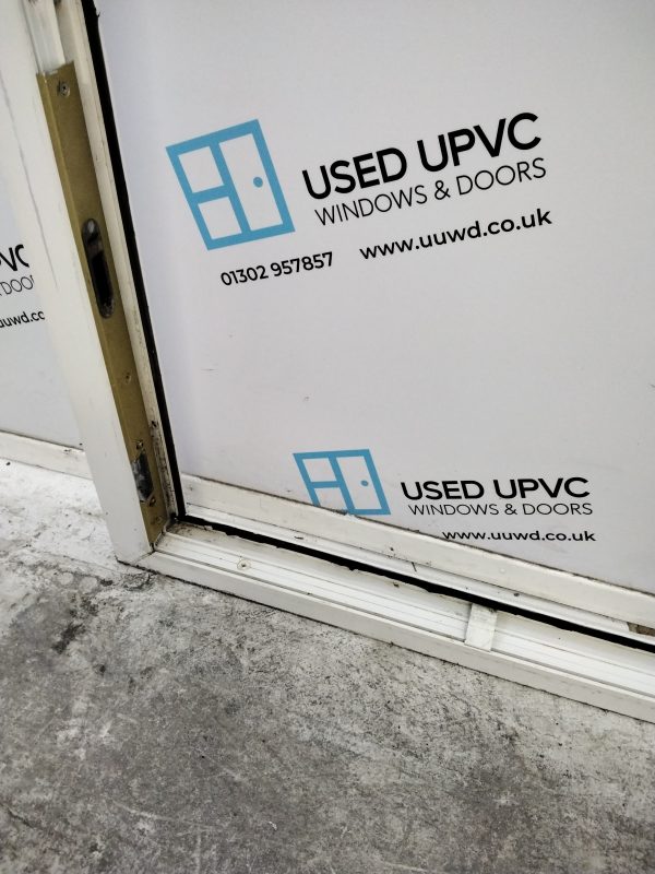 Used White Upvc Back Door 930mm x 2030mm (Reduce To 910mm x 2030mm) 0774 - Image 6