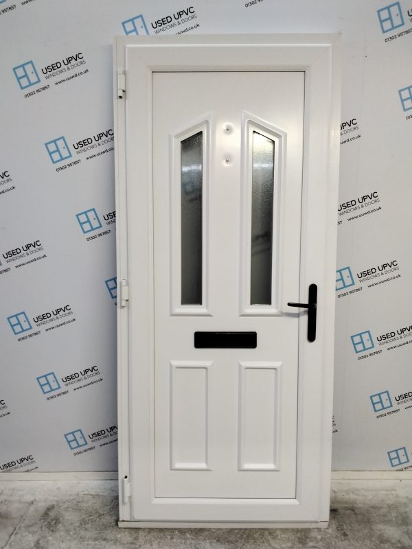 Used Chartwell Green Upvc Front Door 920mm x 2085mm (Reduce To 905mm x 2085mm) 0830 - Image 2