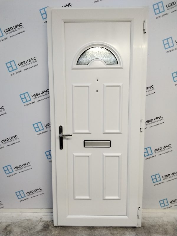Used Anthracite Grey Upvc Front Door 910mm x 2145mm 0831 - Image 2