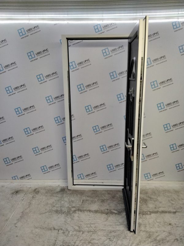 Used Anthracite Grey Upvc Front Door 910mm x 2145mm 0831 - Image 3