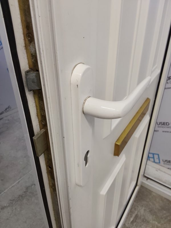 Used White Upvc Front Door 915mm x 2055mm 0345 - Image 6