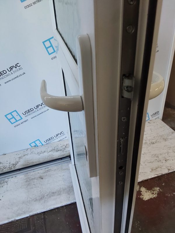 Brand New White Upvc Back Door And Toplight 910mm x 2440mm ND80 - Image 5
