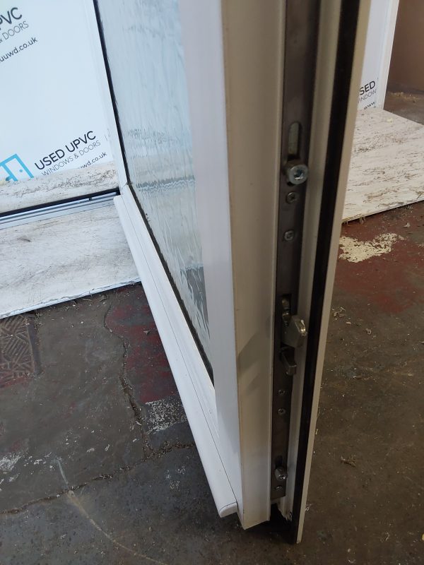Brand New White Upvc Back Door And Toplight 910mm x 2440mm ND80 - Image 6