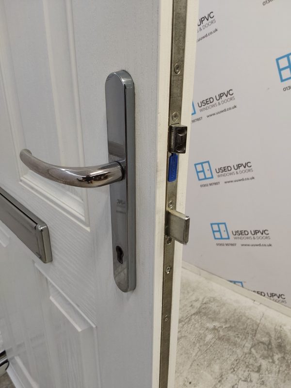 Used White Composite Front Door 920mm x 2080mm 0095 - Image 5