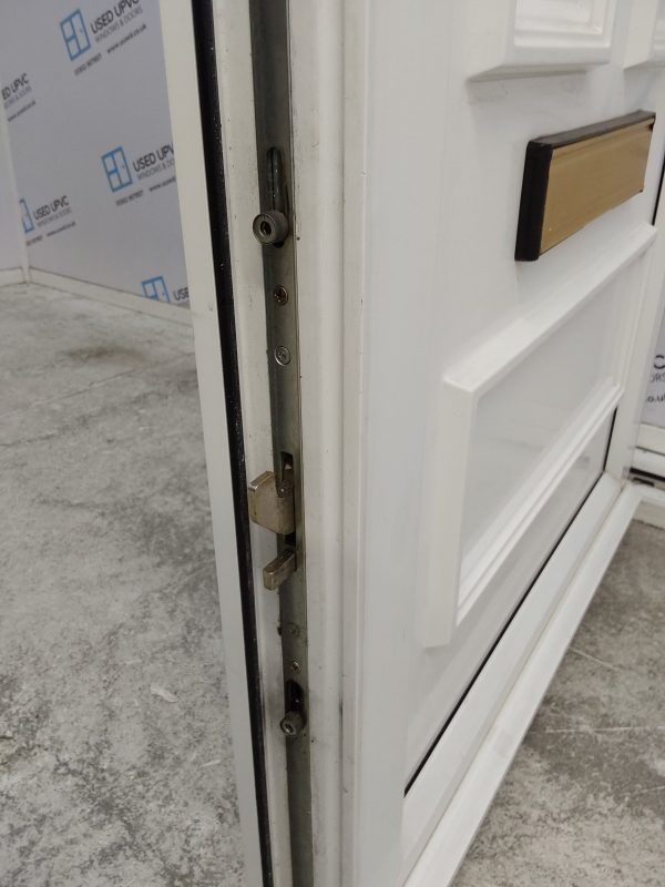 Used White Upvc Front Door 920mm x 2030mm (reduce to 890mm) 0164 - Image 5