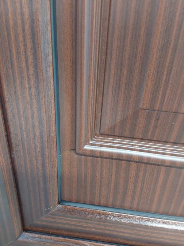 Used Woodgrain Upvc Back Door 805mm x 2015mm 0248 - Image 8