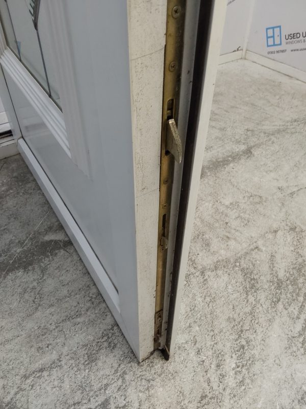 Used White Upvc Back Door 940mm x 2190mm 0138 - Image 8