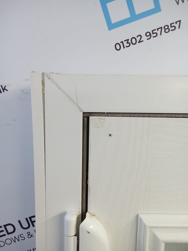 Used White Composite Front Door 900mm x 2080mm 0615 - Image 4