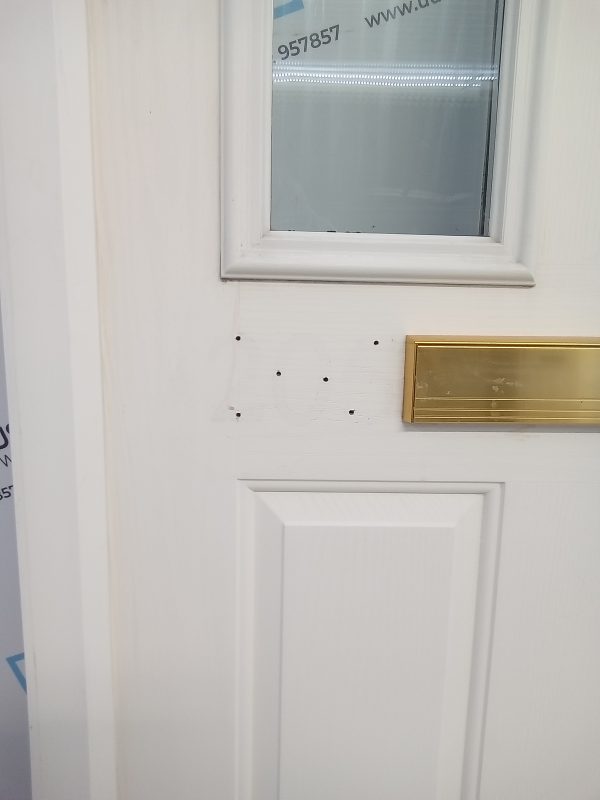 Used White Composite Front Door 920mm x 2090mm 0833 - Image 2