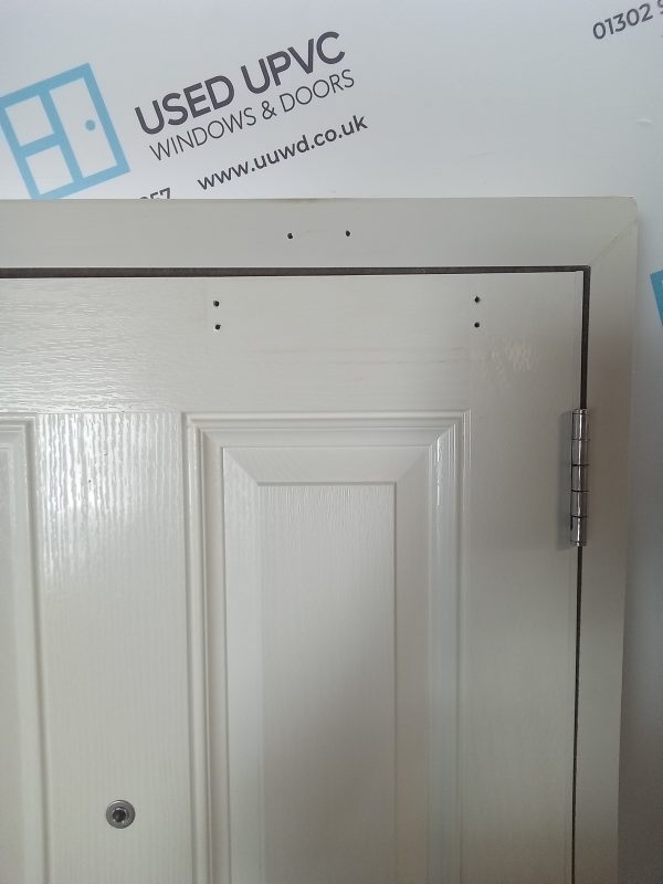 Used Dark Green Composite Front Door 825mm x 1990mm 0844 - Image 2