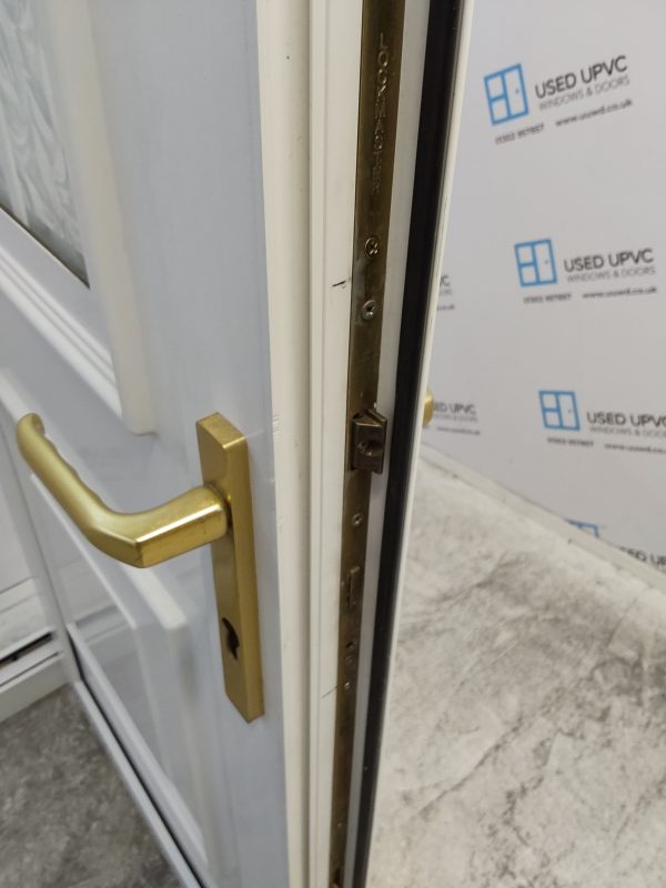 Used White Upvc Back Door 875mm x 2050mm C6013 - Image 8