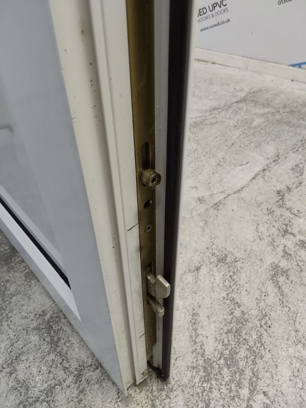 Used White Upvc Back Door 875mm x 2050mm C6013 - Image 9