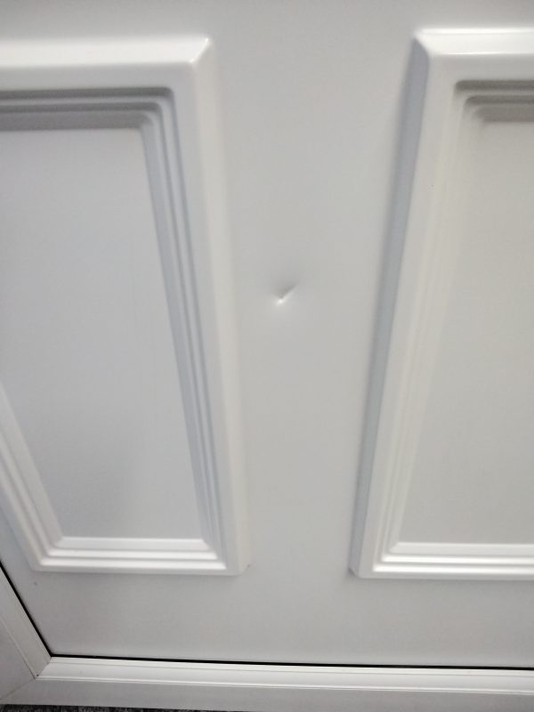 Used White Upvc Front Door 935mm x 2090mm (Reduce To 865mm x 2090mm) C6015 - Image 7