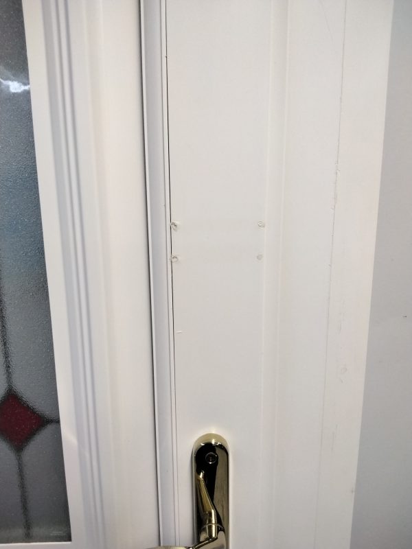 Used White Upvc Front Door 935mm x 2090mm (Reduce To 865mm x 2090mm) C6015 - Image 6