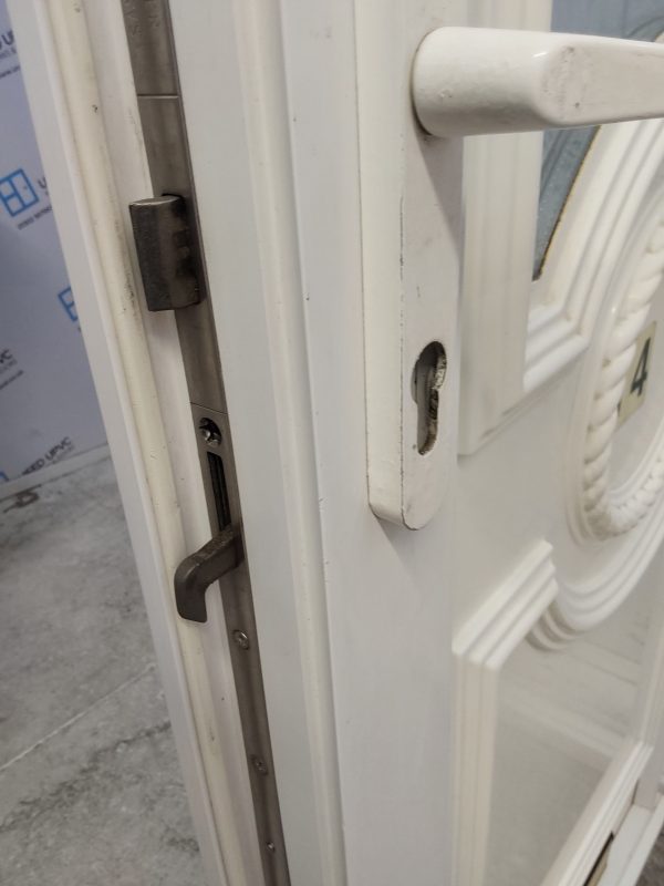 Used White Upvc Front Door 835mm x 2040mm C6018 - Image 5