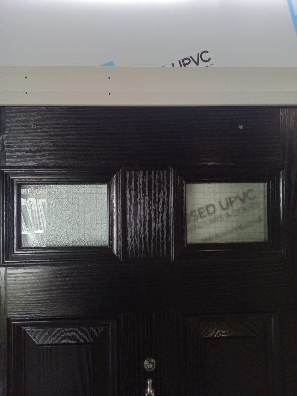 Used Black Composite Front Door 925mm x 2070mm 0864 - Image 2