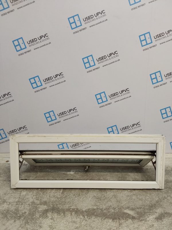 Used White Upvc Window 1060mm x 370mm W0057 - Image 4