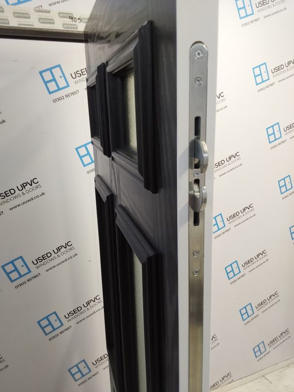Brand New Black Composite Front Door 900mm x 2070mm ND67 - Image 4